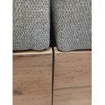 Łóżko kontynentalne VENETO KING 160x200 - Matana 17 - beżowy - OUTLETU