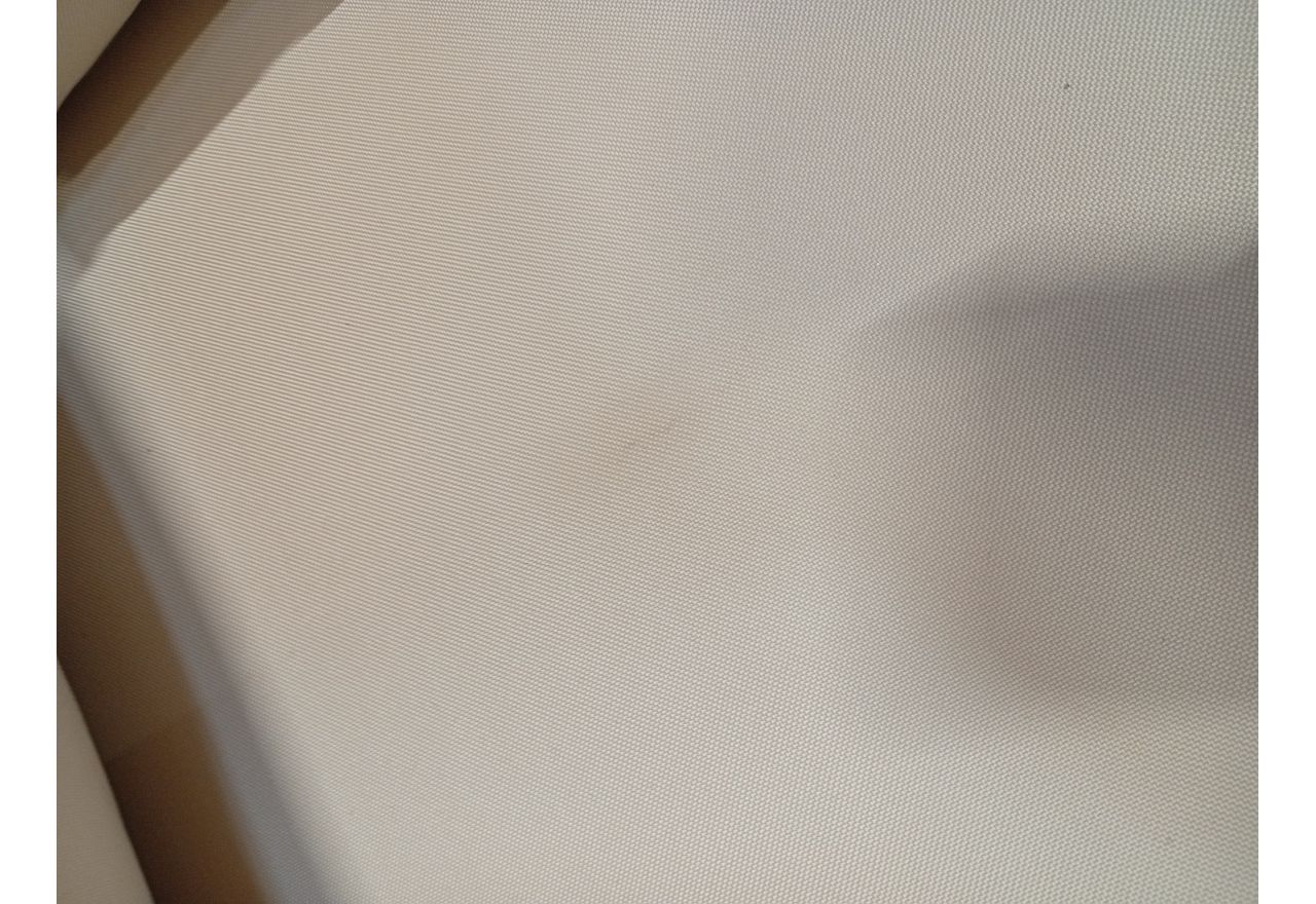 Metalowy fotel ogrodowy ELBA S1 - beżowy - OUTLETU