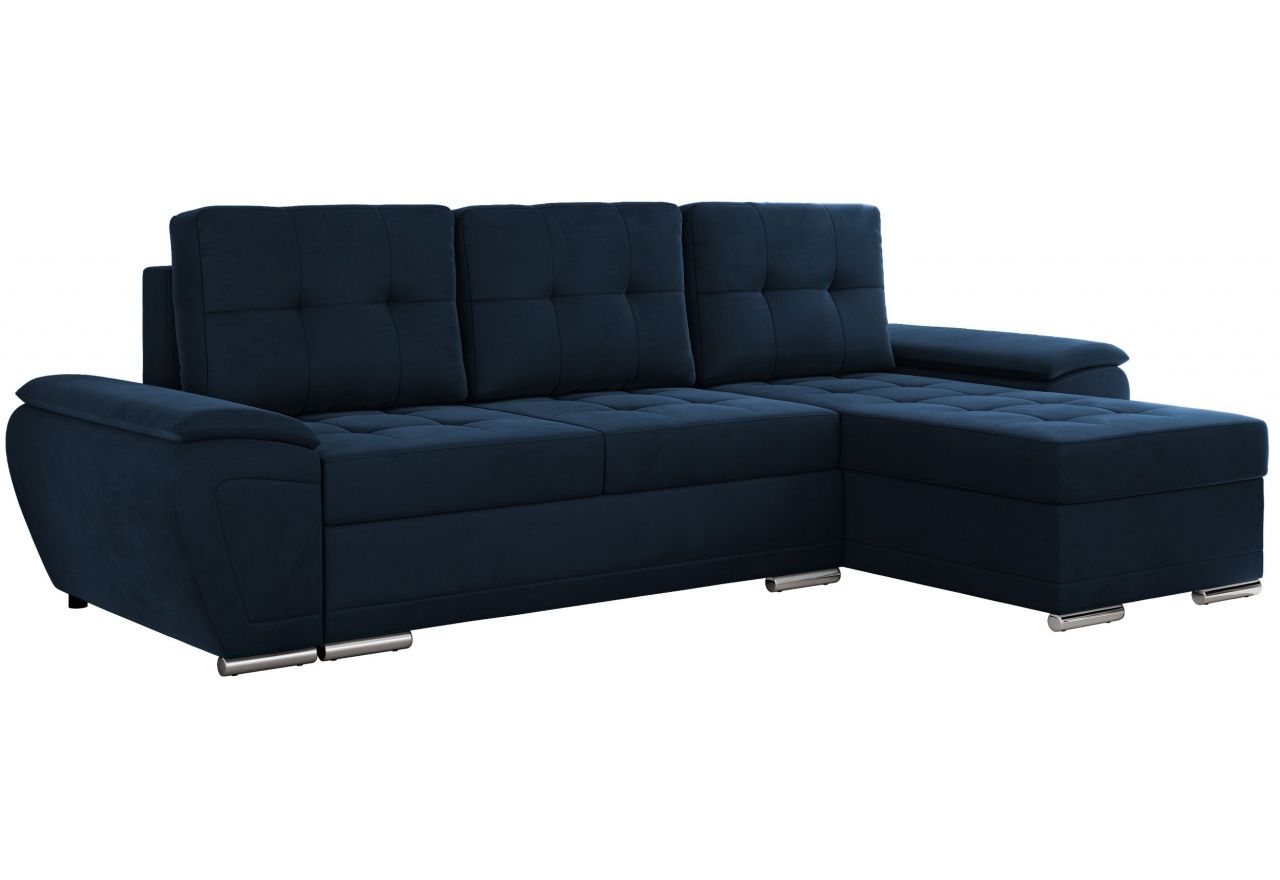 Narożnik UMBRIA L - Monolith 77 - granatowy - OUTLET