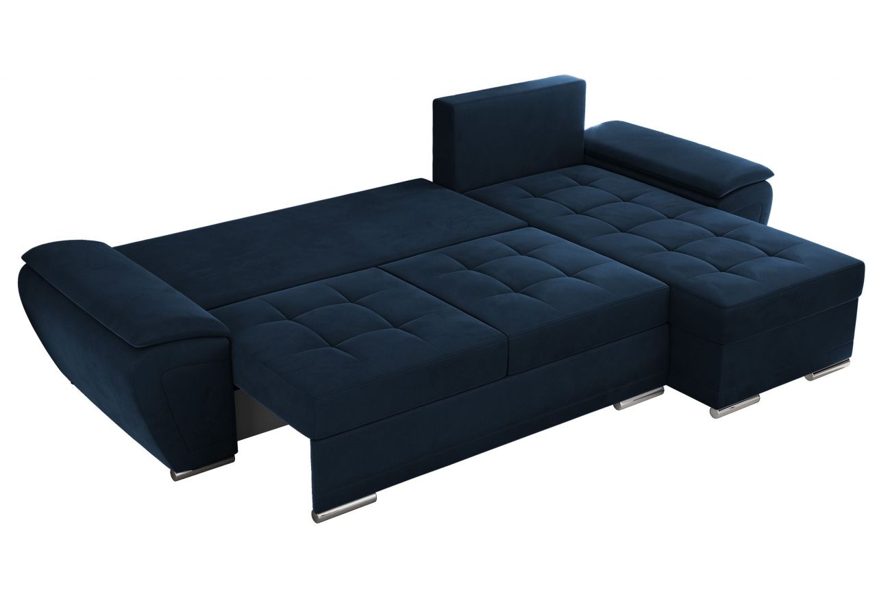 Narożnik UMBRIA L - Monolith 77 - granatowy - OUTLET