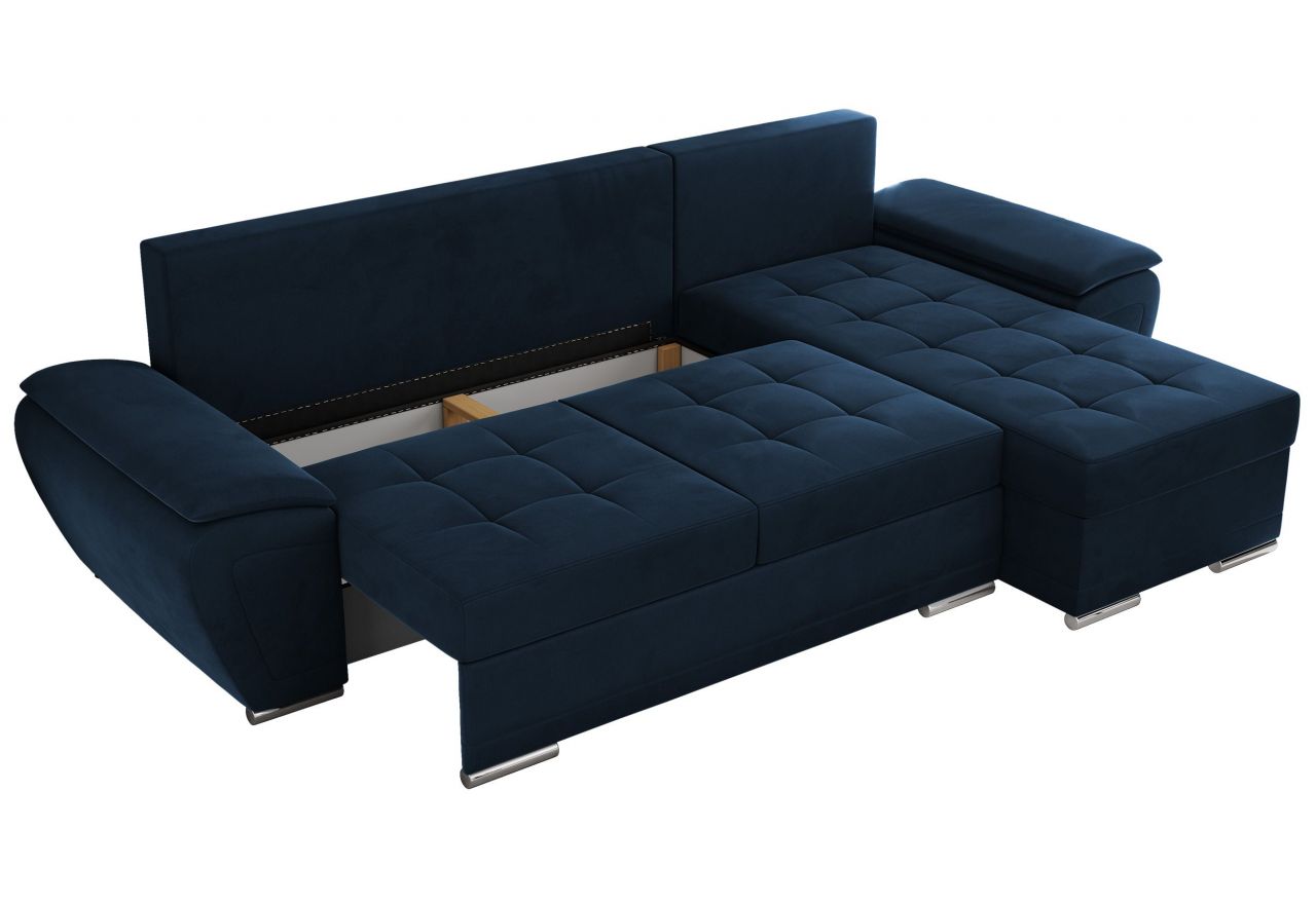 Narożnik UMBRIA L - Monolith 77 - granatowy - OUTLET