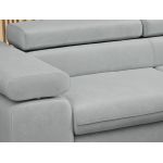 Narożnik PETER L - Paros 05 - jasny szary - OUTLET