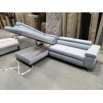 Narożnik PETER L - Paros 05 - jasny szary - OUTLET