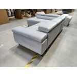 Narożnik PETER L - Paros 05 - jasny szary - OUTLET