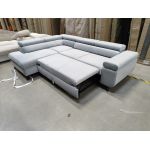 Narożnik PETER L - Paros 05 - jasny szary - OUTLET