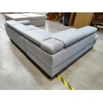 Narożnik PETER L - Paros 05 - jasny szary - OUTLET