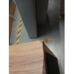 Łóżko kontynentalne AMORE KING 180x200 - Monolith 84 - jasny szary - OUTLETU