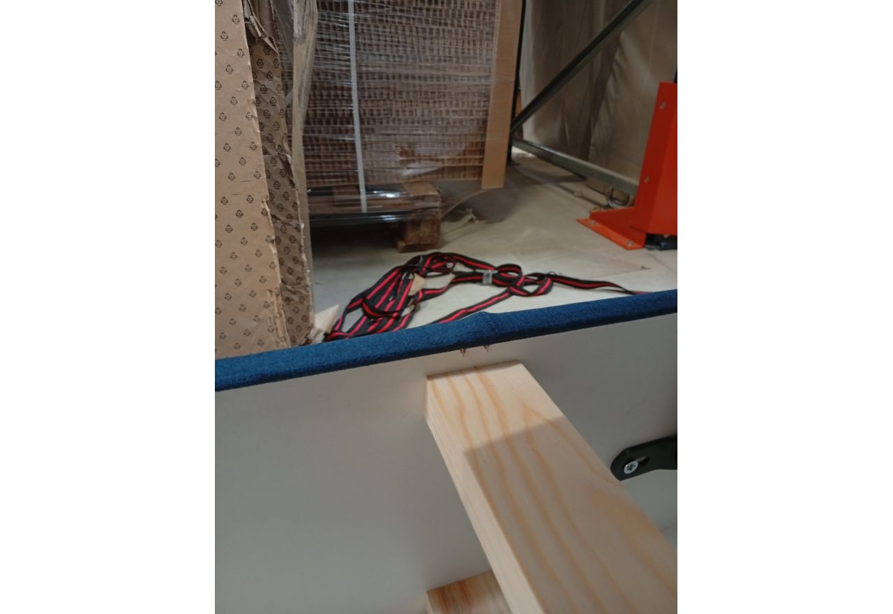 Narożnik PEDRO U - Monolith 77 - granatowy - OUTLETU