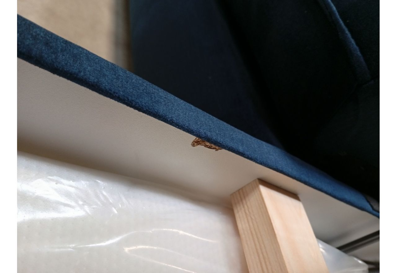 Narożnik PEDRO U - Monolith 77 - granatowy - OUTLETU