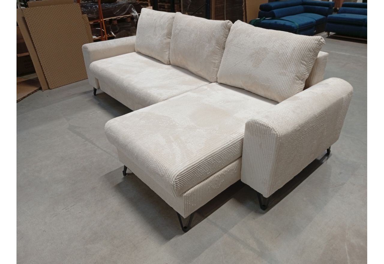 Narożnik HUGO L - Lincoln 03 - beżowy - OUTLETU