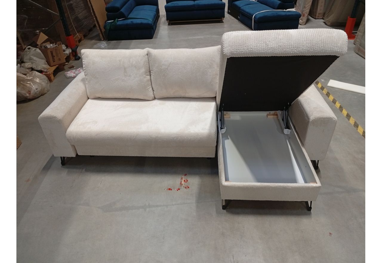 Narożnik HUGO L - Lincoln 03 - beżowy - OUTLETU