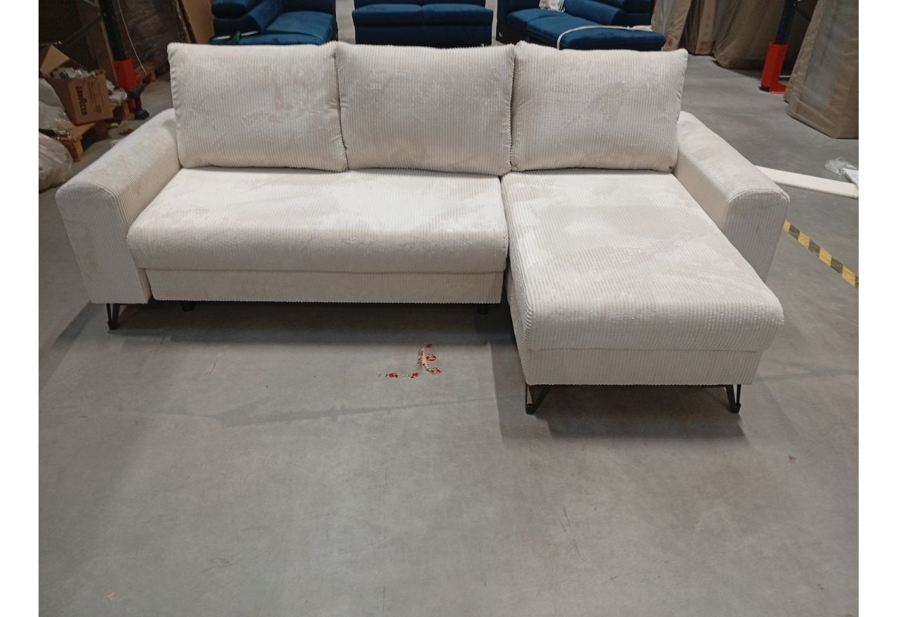 Narożnik HUGO L - Lincoln 03 - beżowy - OUTLETU