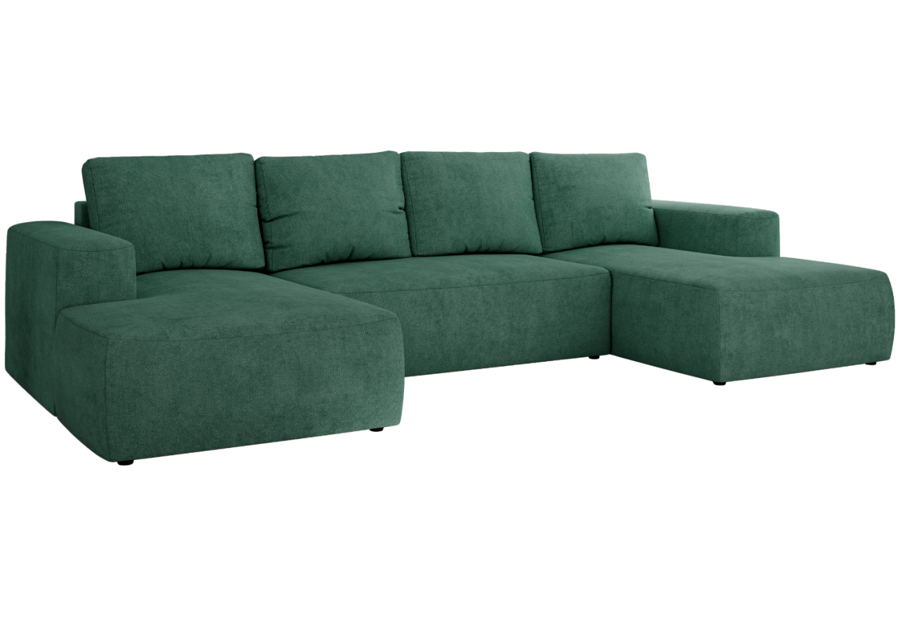 Narożnik TRENTINO U - Matana 23 - zielony - OUTLET