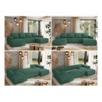 Narożnik TRENTINO U - Matana 23 - zielony - OUTLET