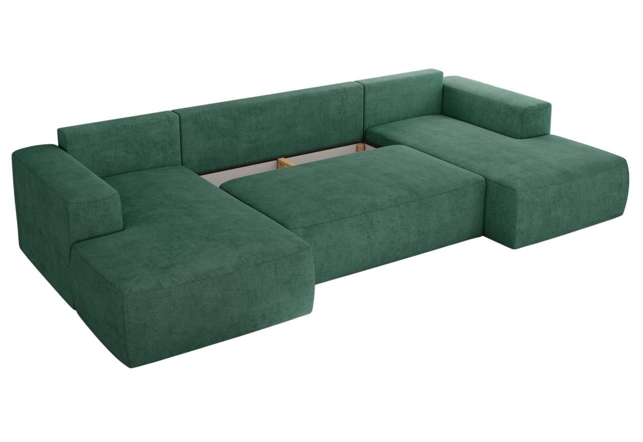 Narożnik TRENTINO U - Matana 23 - zielony - OUTLET