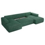 Narożnik TRENTINO U - Matana 23 - zielony - OUTLET