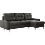 Narożnik COLIN L - Monolith 92 - ciemny szary - OUTLETU