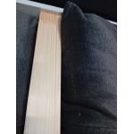 Narożnik COLIN L - Monolith 92 - ciemny szary - OUTLETU