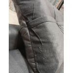 Narożnik COLIN L - Monolith 92 - ciemny szary - OUTLETU