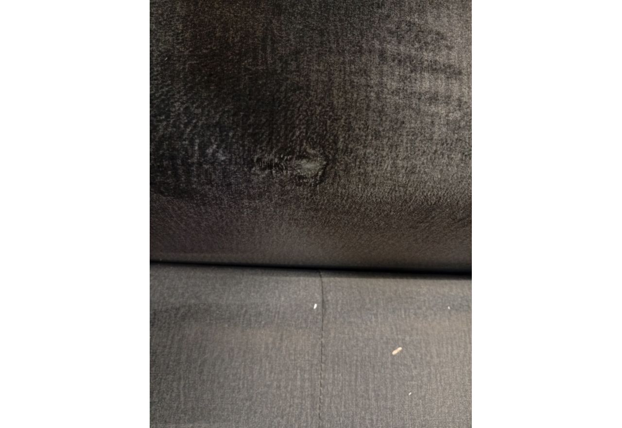 Narożnik COLIN L - Monolith 92 - ciemny szary - OUTLETU