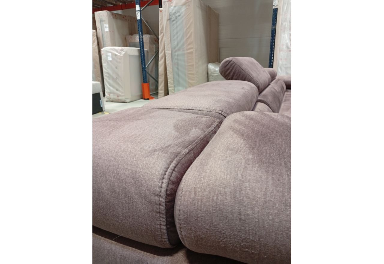 Narożnik PETER L - Monolith 15 - brązowy - OUTLETU