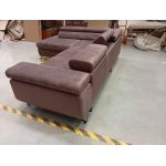 Narożnik PETER L - Monolith 15 - brązowy - OUTLETU