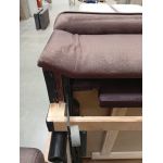 Narożnik PETER L - Monolith 15 - brązowy - OUTLETU