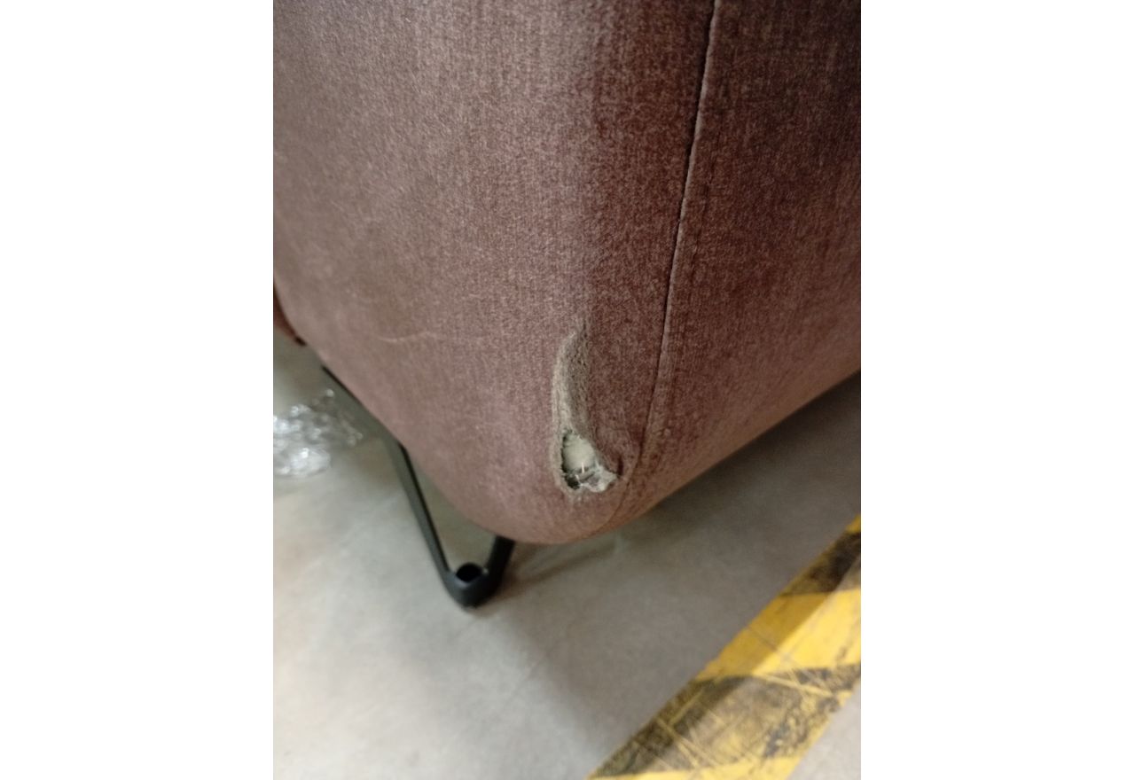 Narożnik PETER L - Monolith 15 - brązowy - OUTLETU