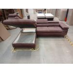 Narożnik PETER L - Monolith 15 - brązowy - OUTLETU