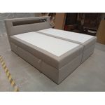 Łóżko kontynentalne GOLD 5 180x200 - Matana 17 - beżowy - OUTLET