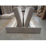 Łóżko kontynentalne GOLD 5 180x200 - Matana 17 - beżowy - OUTLET