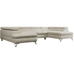 Narożnik PEDRO U - Monolith 02 - beżowy - OUTLETU