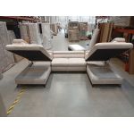 Narożnik PEDRO U - Monolith 02 - beżowy - OUTLETU