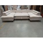 Narożnik PEDRO U - Monolith 02 - beżowy - OUTLETU