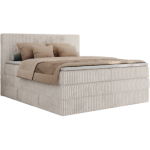 Łóżko kontynentalne TILIANO KING 160x200 - Tilia 01 - beżowy - OUTLETU