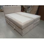 Łóżko kontynentalne TILIANO KING 160x200 - Tilia 01 - beżowy - OUTLETU