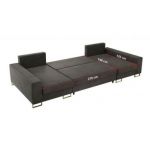 Narożnik DORIAN U - Monolith 92 - ciemny szary - OUTLETU