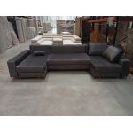 Narożnik DORIAN U - Monolith 92 - ciemny szary - OUTLETU