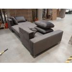 Narożnik DORIAN U - Monolith 92 - ciemny szary - OUTLETU