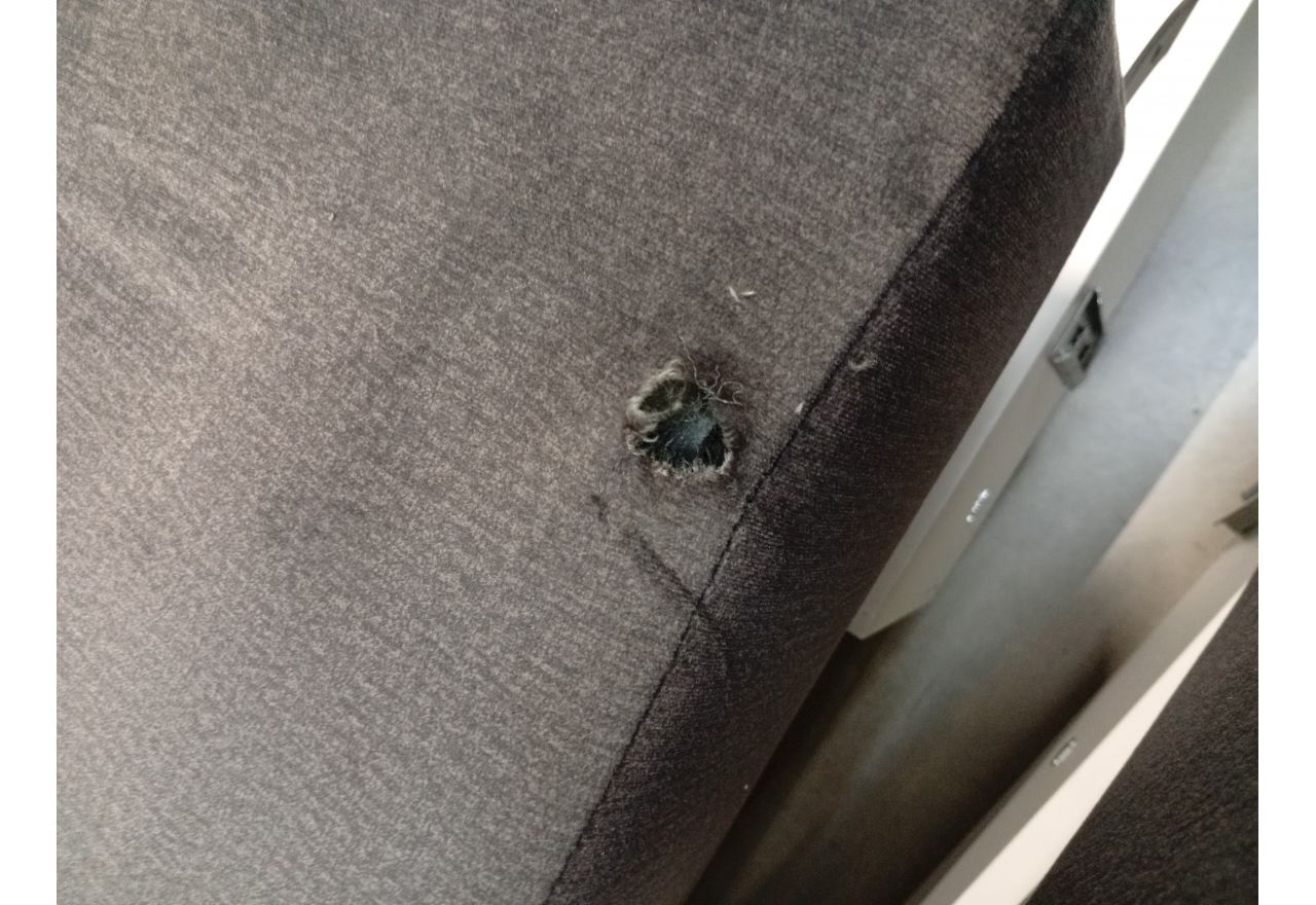 Narożnik DORIAN U - Monolith 92 - ciemny szary - OUTLETU