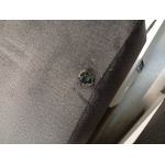 Narożnik DORIAN U - Monolith 92 - ciemny szary - OUTLETU