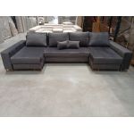 Narożnik DORIAN U - Monolith 92 - ciemny szary - OUTLETU