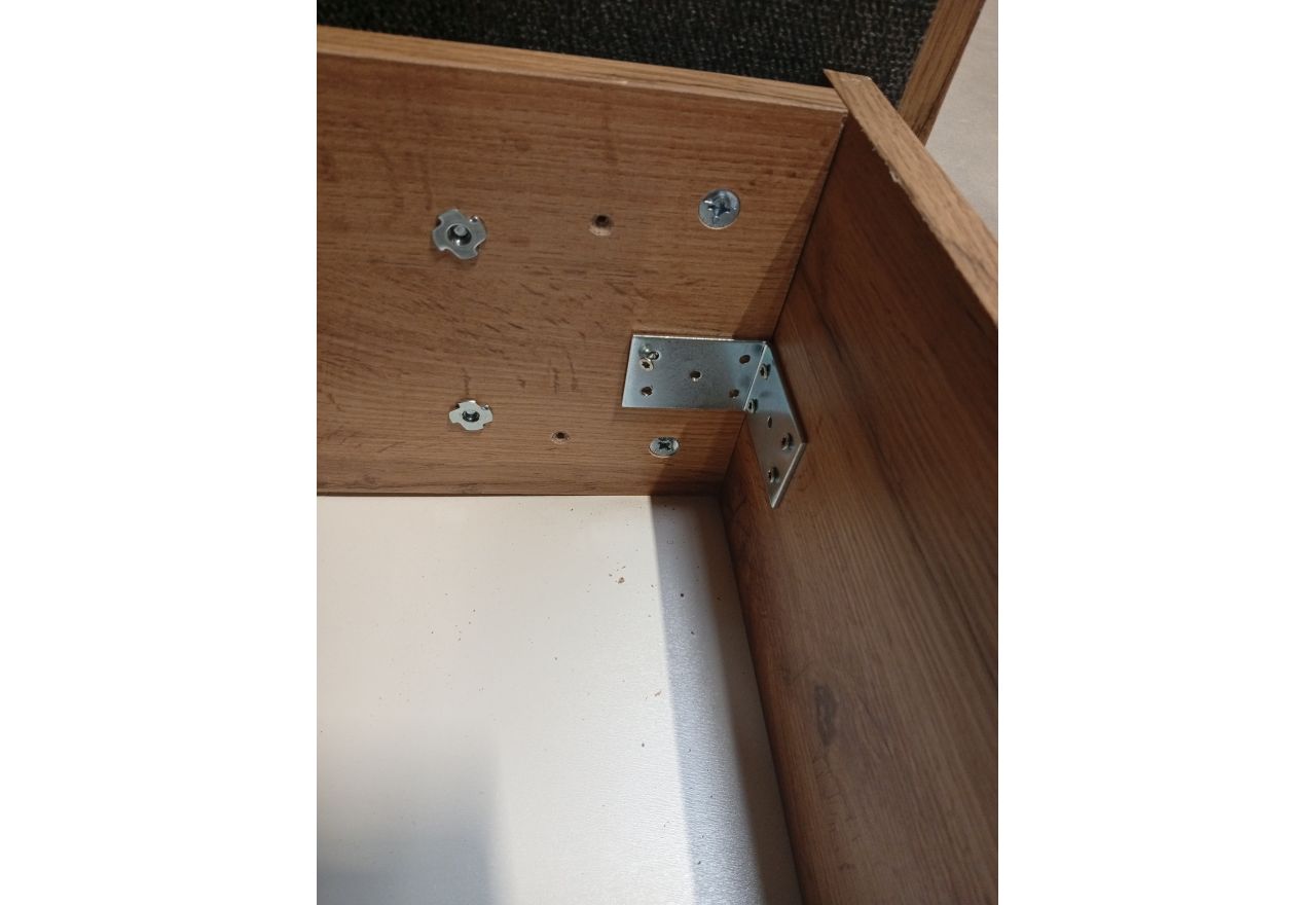 Łóżko kontynentalne VENETO KING 180x200 - Matana 05 - ciemny szary - OUTLETU