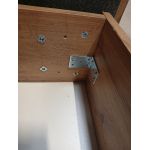 Łóżko kontynentalne VENETO KING 180x200 - Matana 05 - ciemny szary - OUTLETU