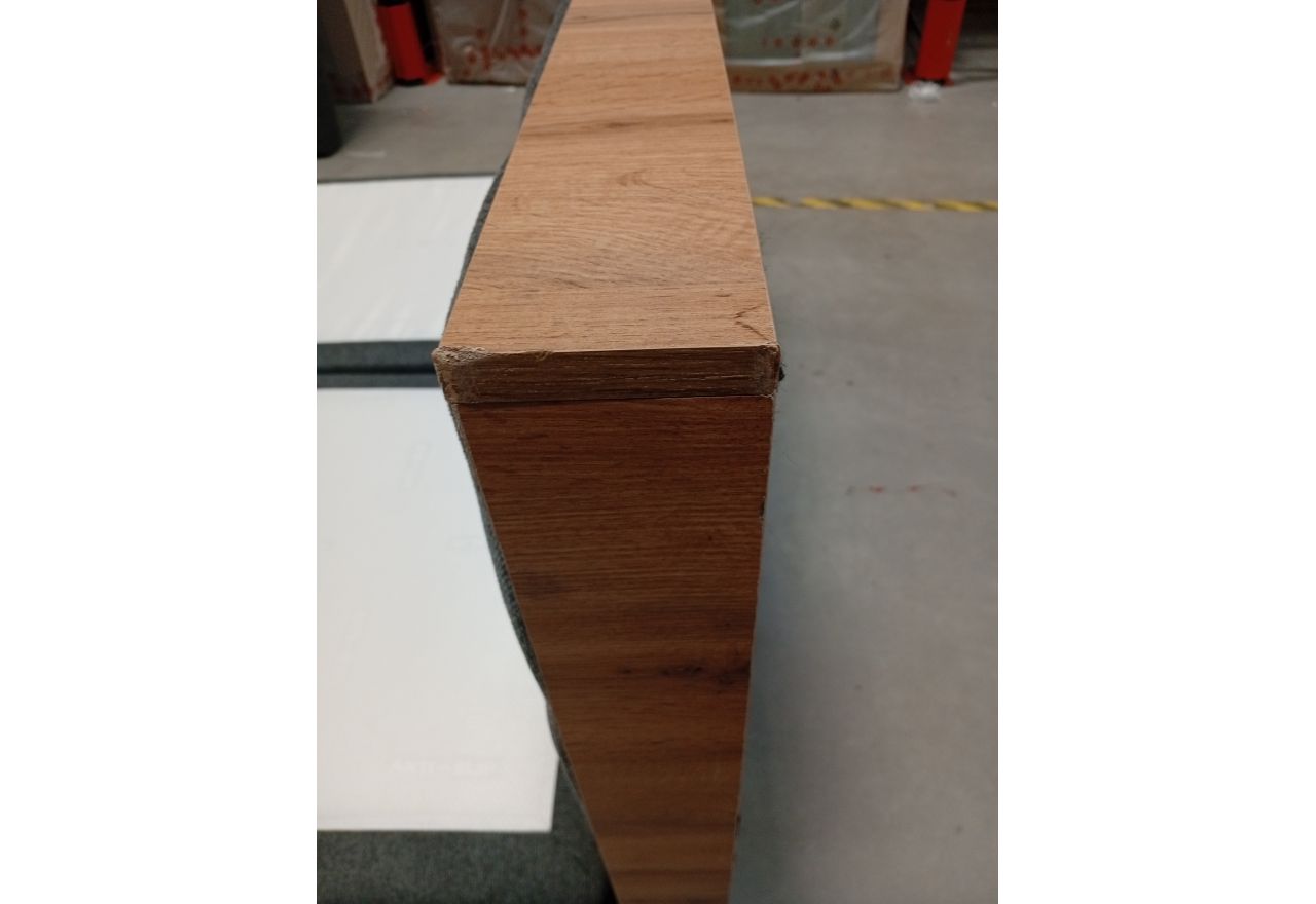 Łóżko kontynentalne VENETO KING 180x200 - Matana 05 - ciemny szary - OUTLETU