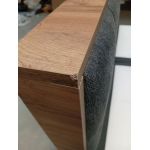 Łóżko kontynentalne VENETO KING 180x200 - Matana 05 - ciemny szary - OUTLETU