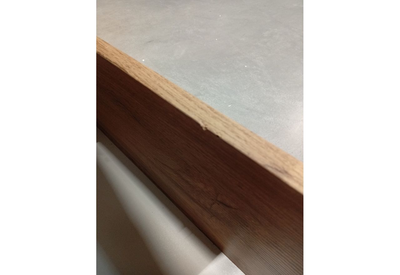 Łóżko kontynentalne VENETO KING 180x200 - Matana 05 - ciemny szary - OUTLETU