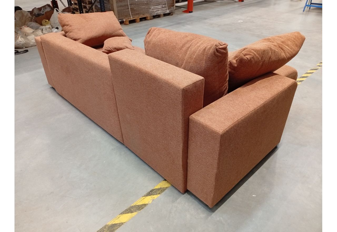 Narożnik KIRASSO L - Matana 08 - pomarańczowy - OUTLETU