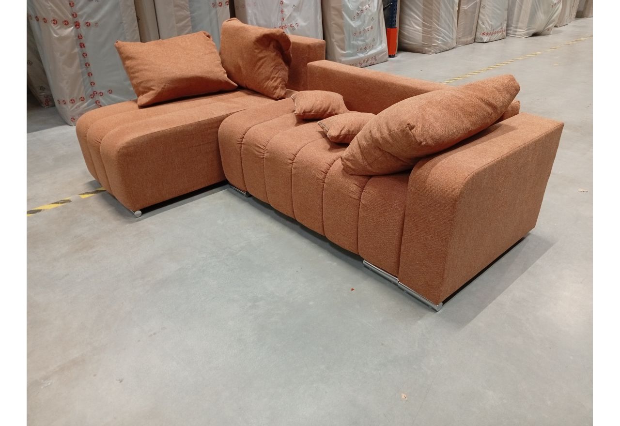 Narożnik KIRASSO L - Matana 08 - pomarańczowy - OUTLETU