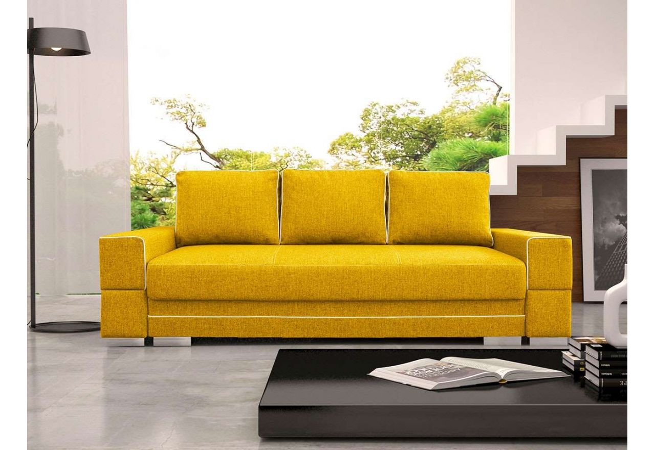 Rozkładana wolnostojąca kanapa z funkcją spania do salonu i pokoju dziennego - SENTI A / Look 17